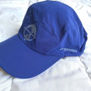 NWOT Brooks Running Hat Athletic Performance Adjustable Cap Blue Unisex